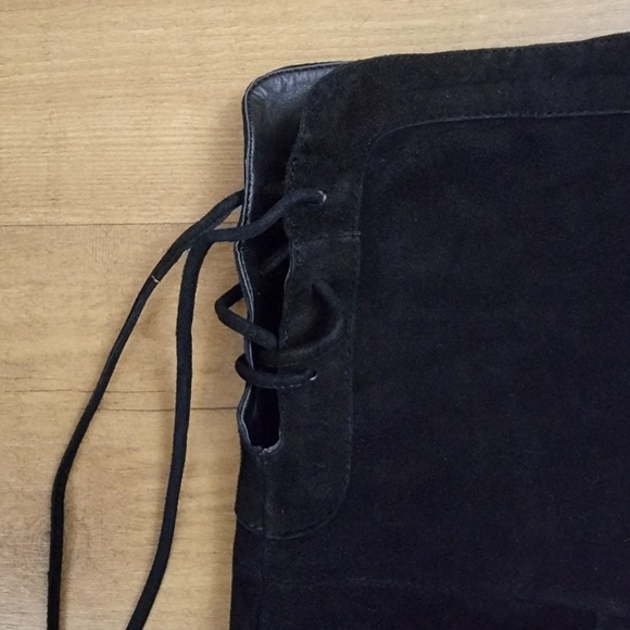 Sam Edelman Kayla Over The Knee Black Suede Boots - Picture 9 of 16